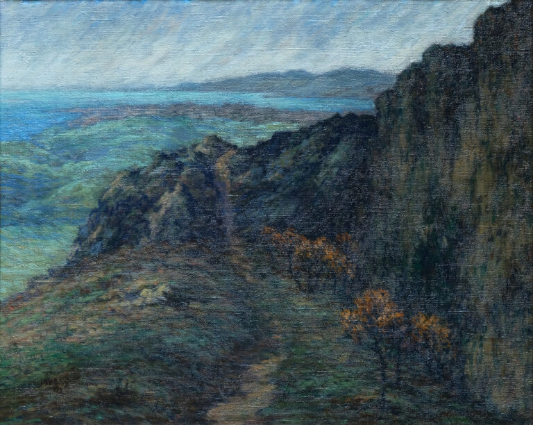 JOSEF JAN ŠEDIVÝ: Od Adrie, 1921, olej, plátno, 48,2 x 55 cm